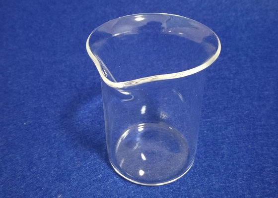 पारदर्शी कस्टम सेवा के साथ पारदर्शी क्वार्ट्ज ग्लास बीकर 50ML उपलब्ध है आपूर्तिकर्ता
